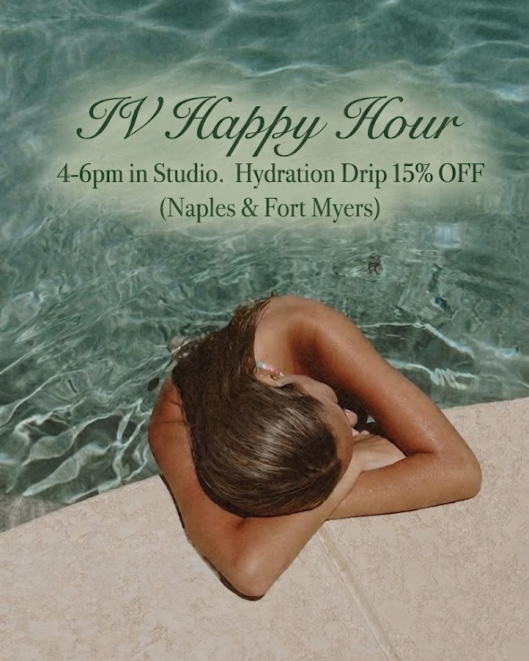 IV Happy Hour - 4-6pm Hydration Drip 15% OFF